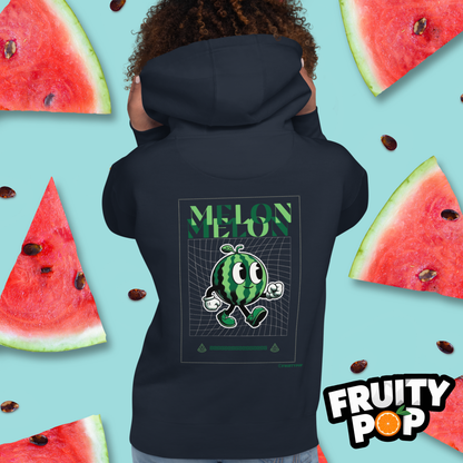 🍉 Melon Max- Melon Melon Futuristic Unisex Pullover Hoodie 🍉