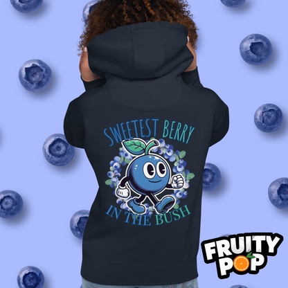 🍒💙 Blueberry Blake - Sweetest Berry In The Bush Wreath Unisex Pullover Hoodie 🍒💙