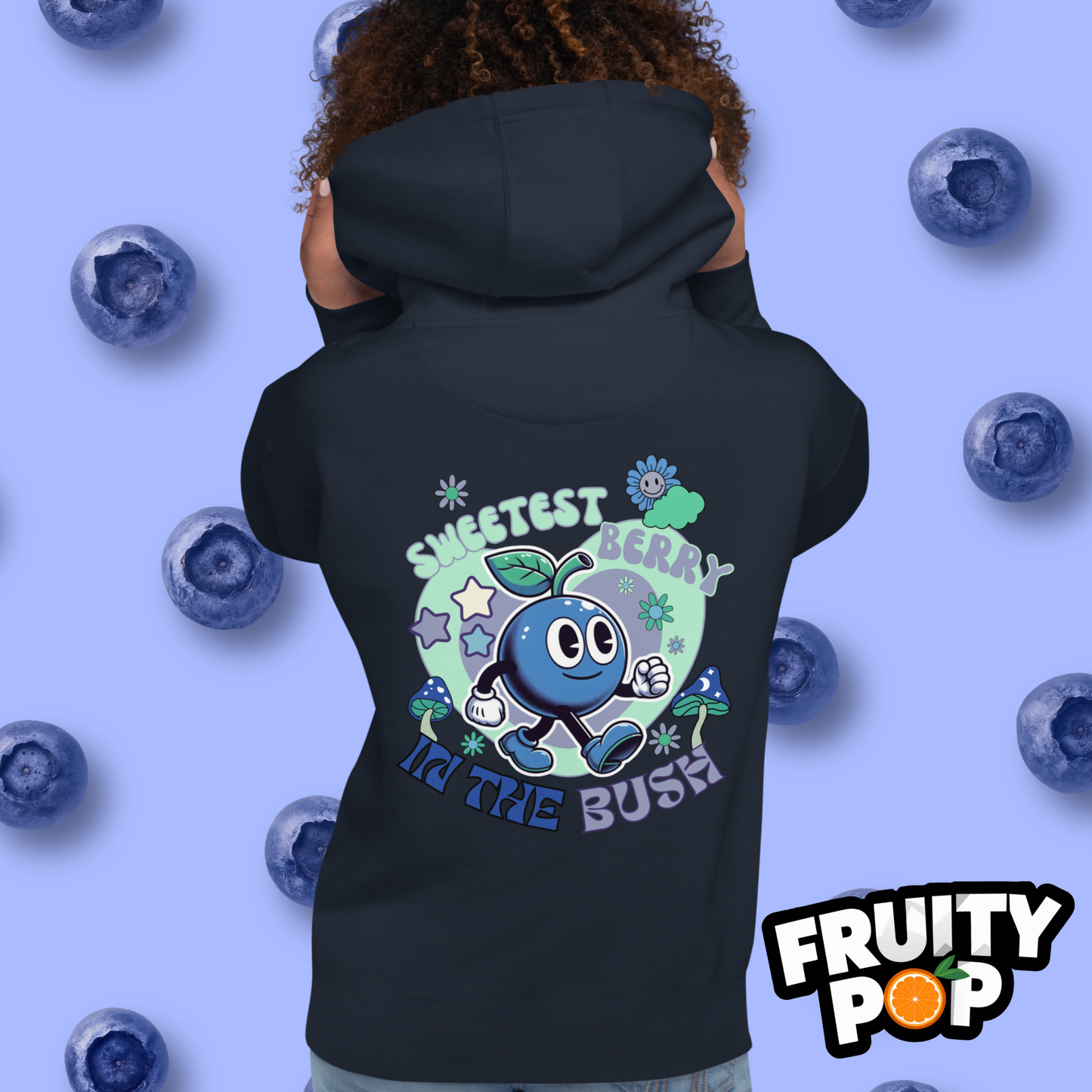 🍒💙 Blueberry Blake - Sweetest Berry In The Bush Kennedy Edition Unisex Pullover Hoodie 🍒💙