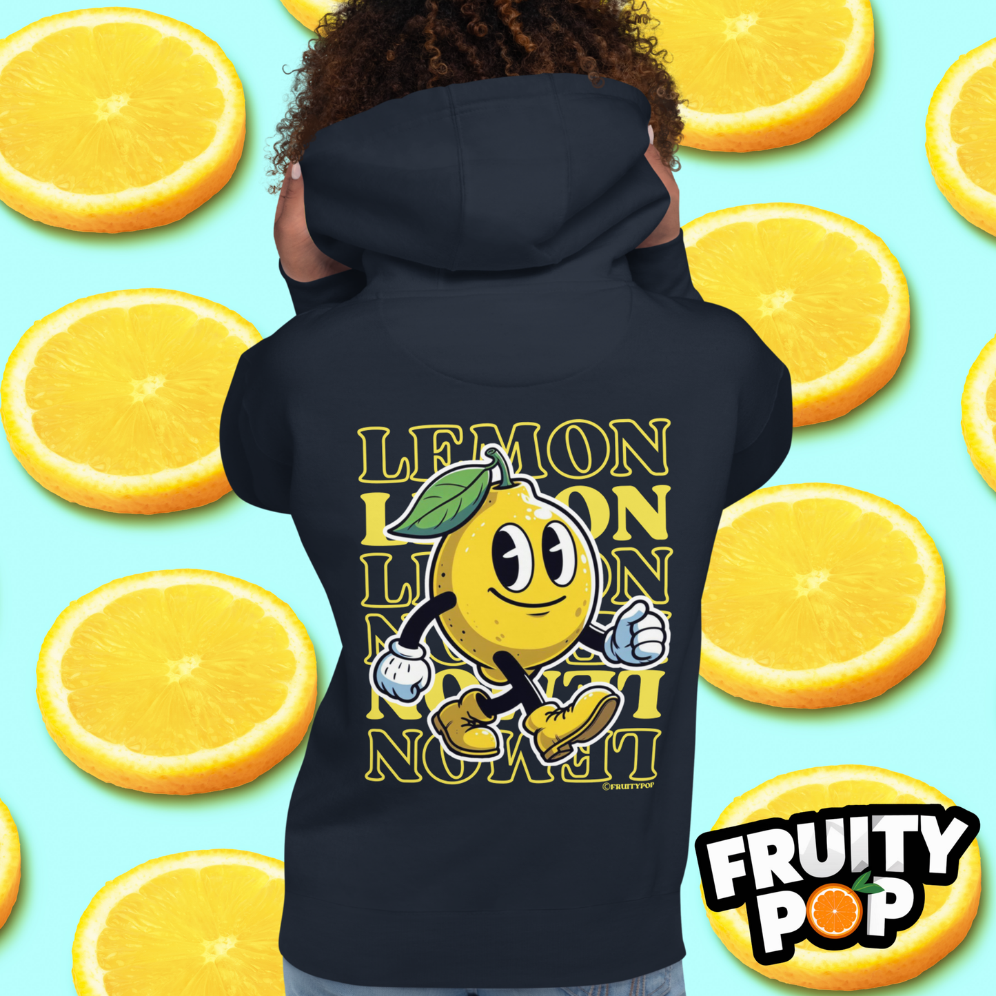 🍋 Lemon Lenny- Hollow Lemon Lemon Lemon Unisex Pullover Hoodie 🍋