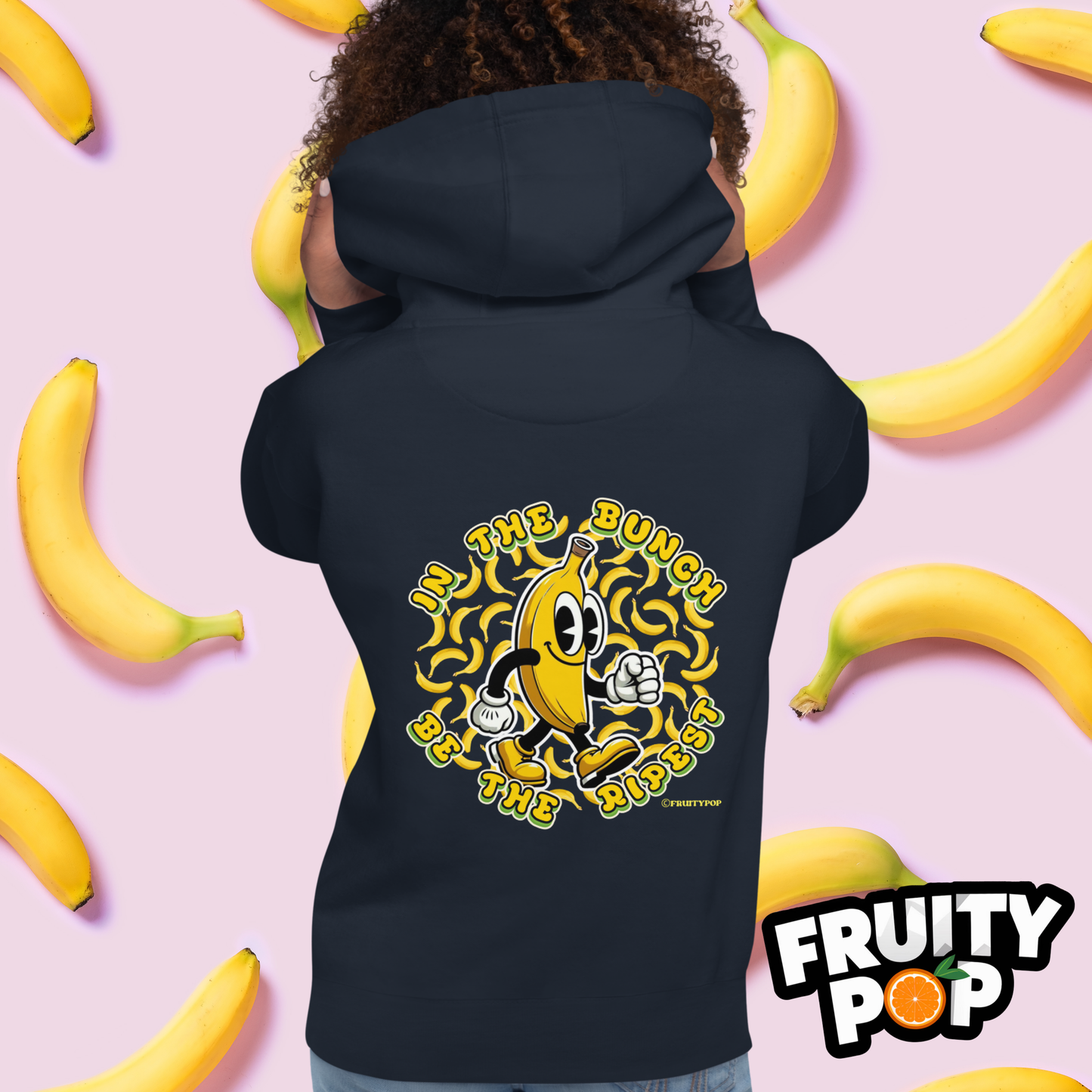 🍌 Banana Billy- In The Bunch Be The Ripest Unisex Pullover Hoodie 🍌