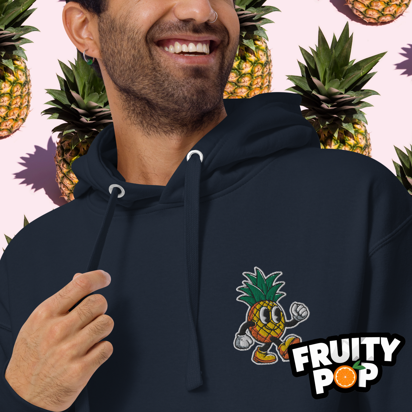 🍍 Pineapple Perry- Pineapple Vibes Only Unisex Pullover Hoodie 🍍
