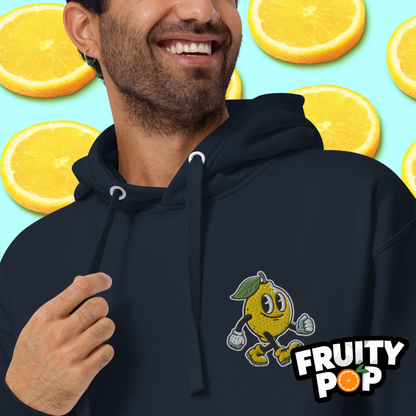🍋 Lemon Lenny- When Life Hands You Lemons Be Zesty Unisex Pullover Hoodie 🍋