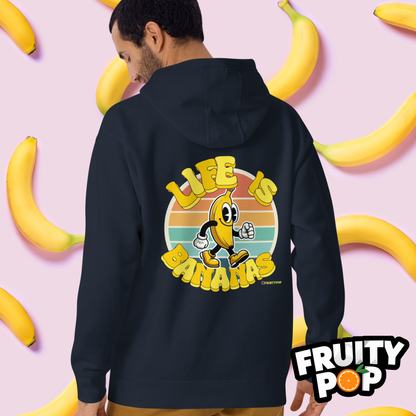 🍌 Banana Billy- Life Is Bananas Unisex Pullover Hoodie 🍌