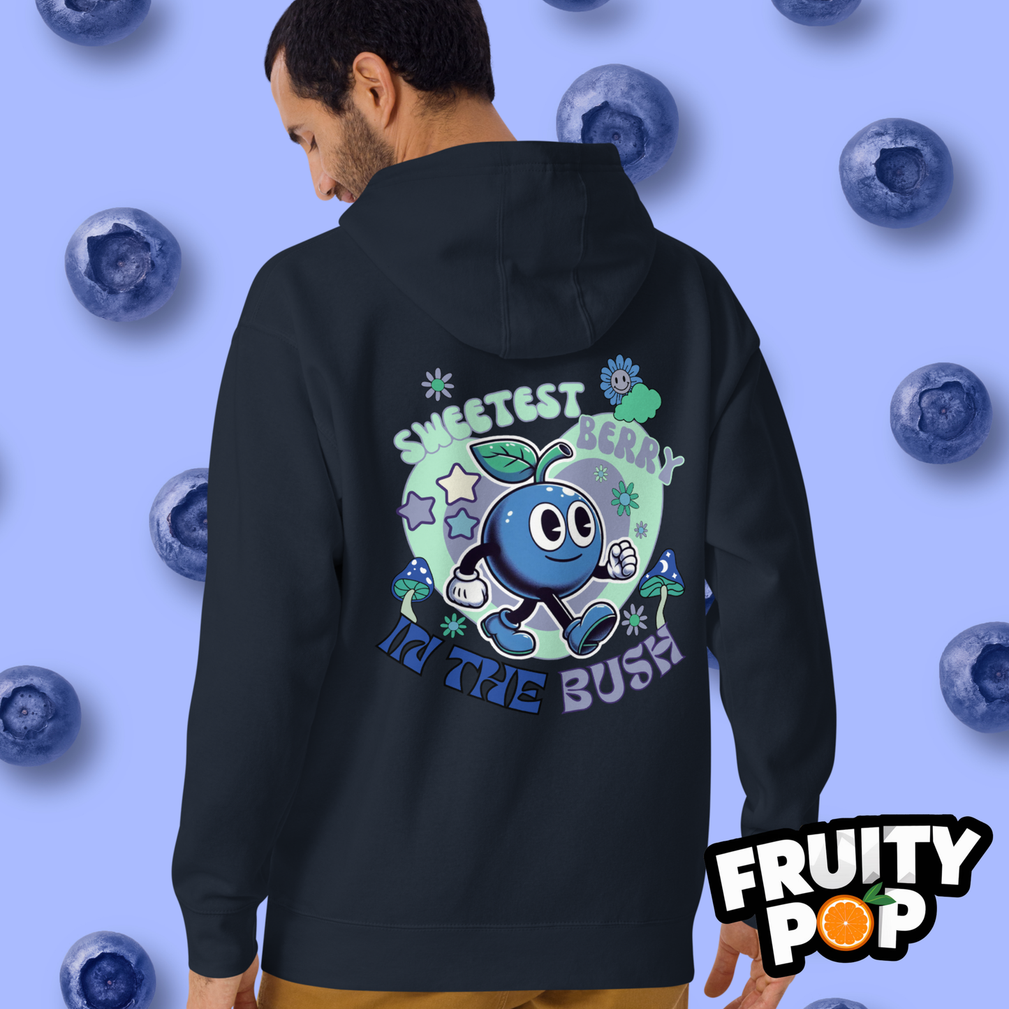 🍒💙 Blueberry Blake - Sweetest Berry In The Bush Kennedy Edition Unisex Pullover Hoodie 🍒💙