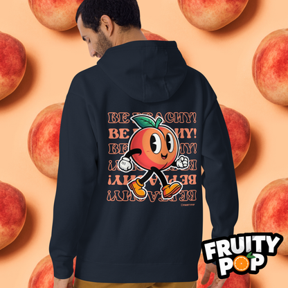 🍑 Peach Pete- Hollow Be Peachy Be Peachy Unisex Pullover Hoodie 🍑