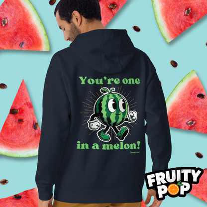 🍉 Melon Max- You're One In A Melon! Unisex Pullover Hoodie 🍉