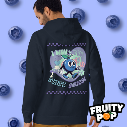 🍒💙 Blueberry Blake - I Wuv You Berry Much Kennedy Edition Unisex Pullover Hoodie 🍒💙