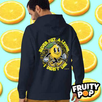 🍋 Lemon Lenny- Never Met A Lemon I Didn't Like Unisex Pullover Hoodie 🍋