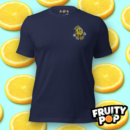 Embroidered Lemon Lenny- LEMON LEMON LEMON