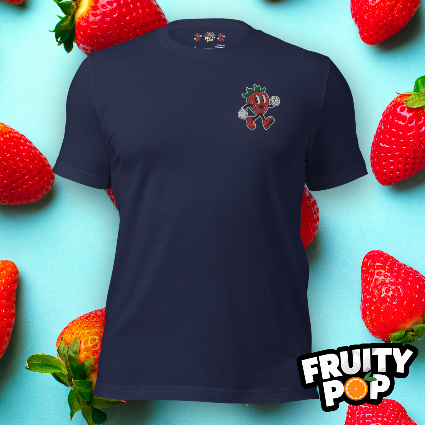 Embroidered Strawberry Stan- You Are Berry Cute!