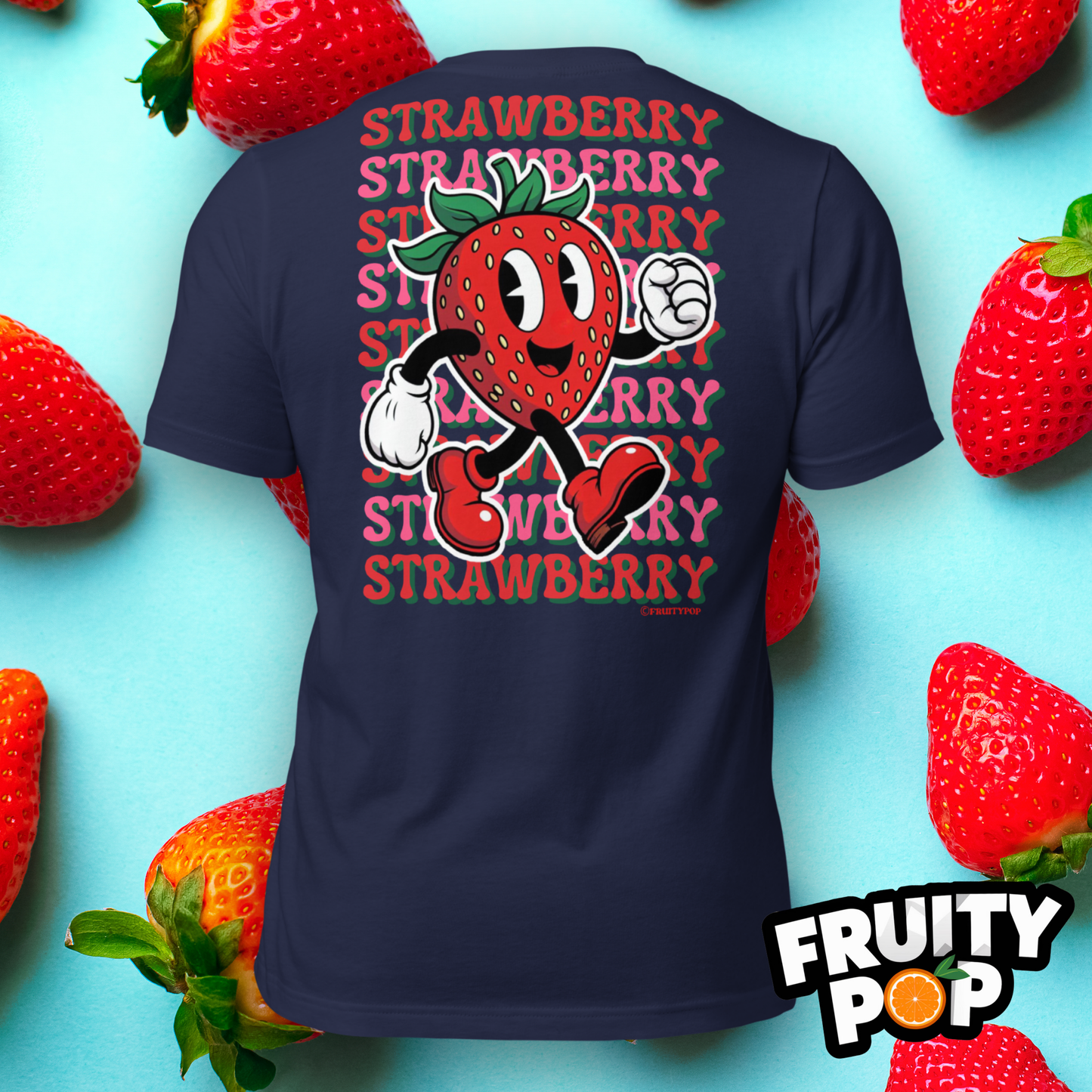 Embroidered Strawberry Stan- STRAWBERRY STRAWBERRY STRAWBERRY