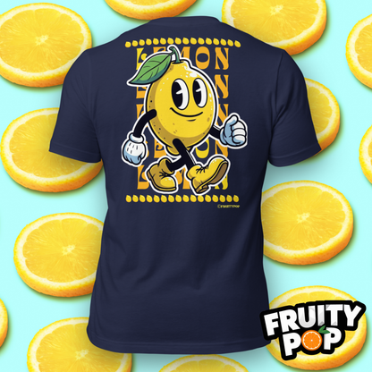 Embroidered Lemon Lenny- LEMON LEMON LEMON