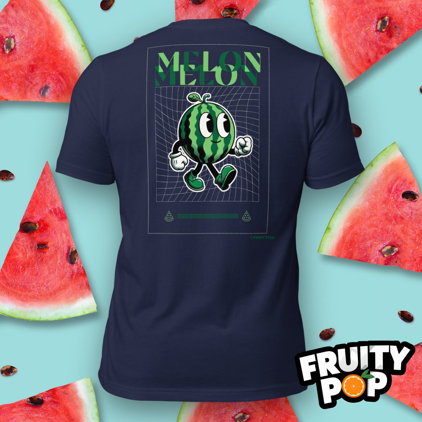Embroidered Melon Max- Melon Melon Futuristic