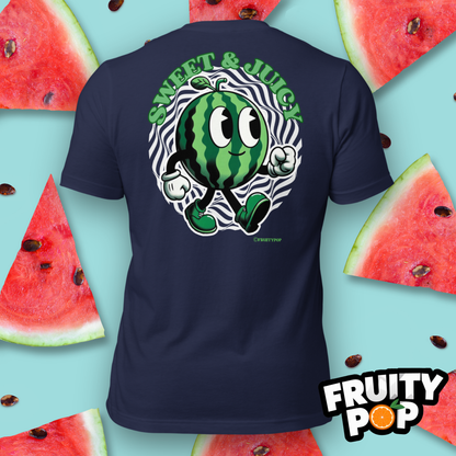 Embroidered Melon Max- Sweet & Juicy Wavy Illusion