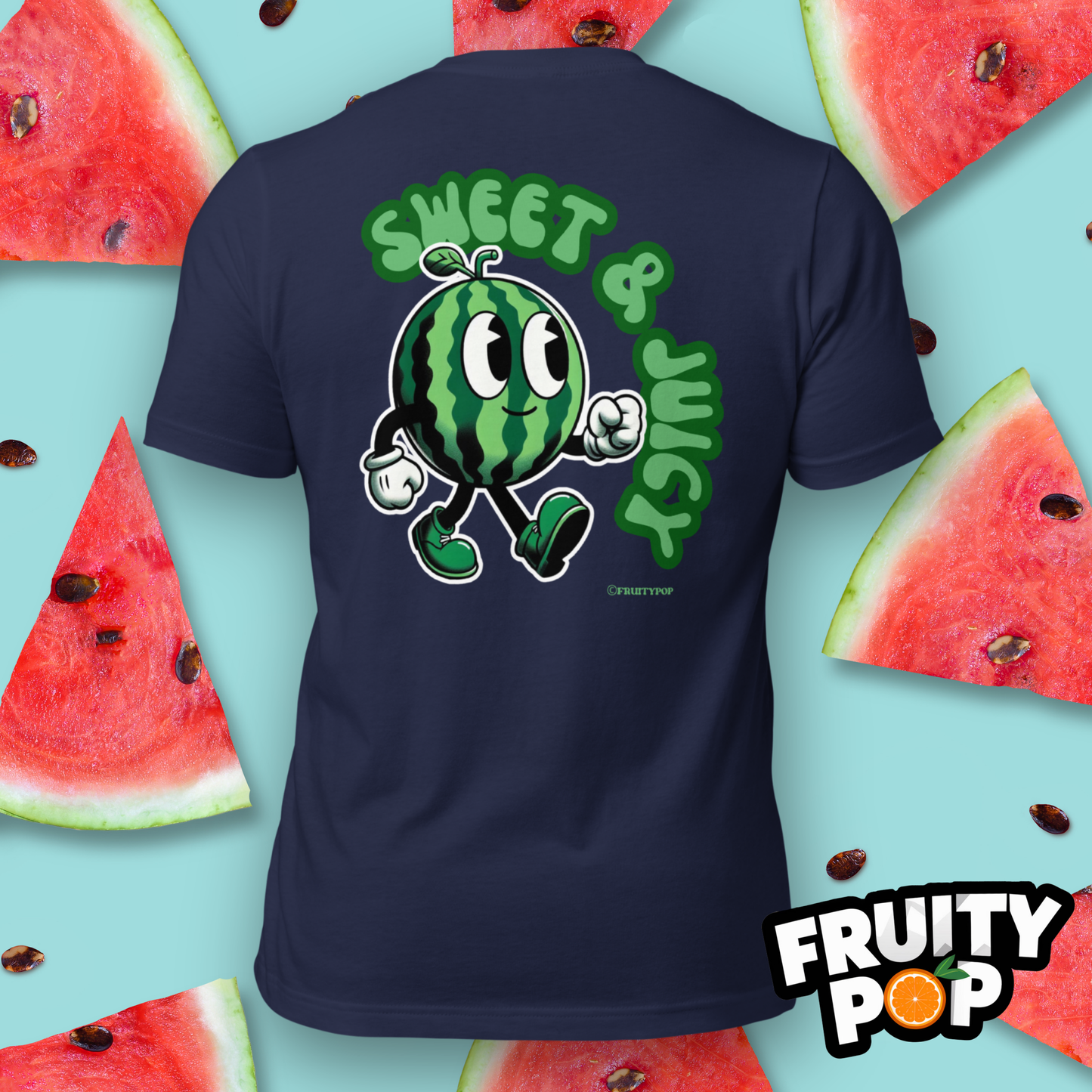 Embroidered Melon Max- Sweet N' Juicy