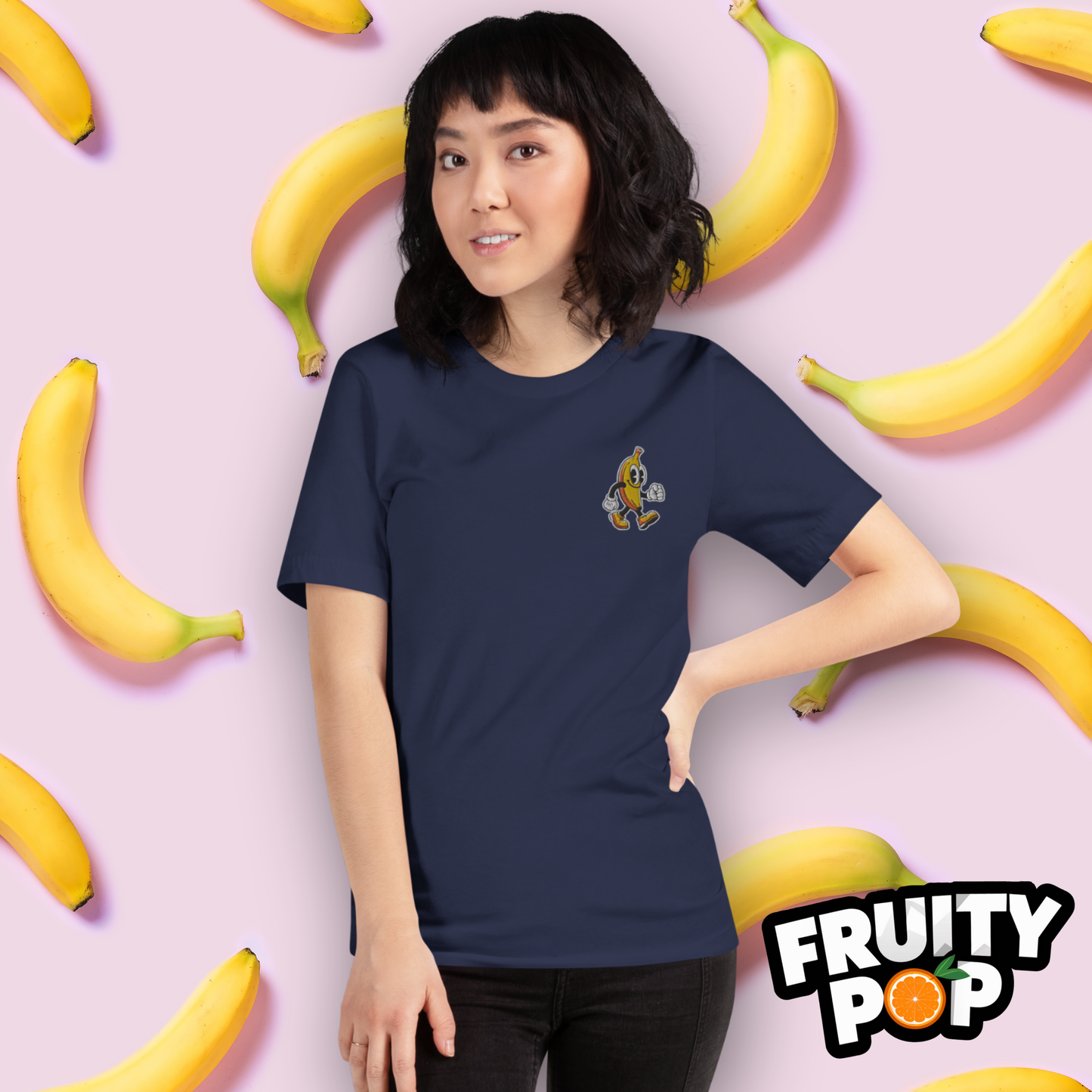 Embroidered Banana Billy- In The Bunch Be The Ripest
