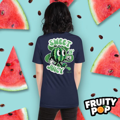 Embroidered Melon Max- Sweet N' Juicy Melon Flower