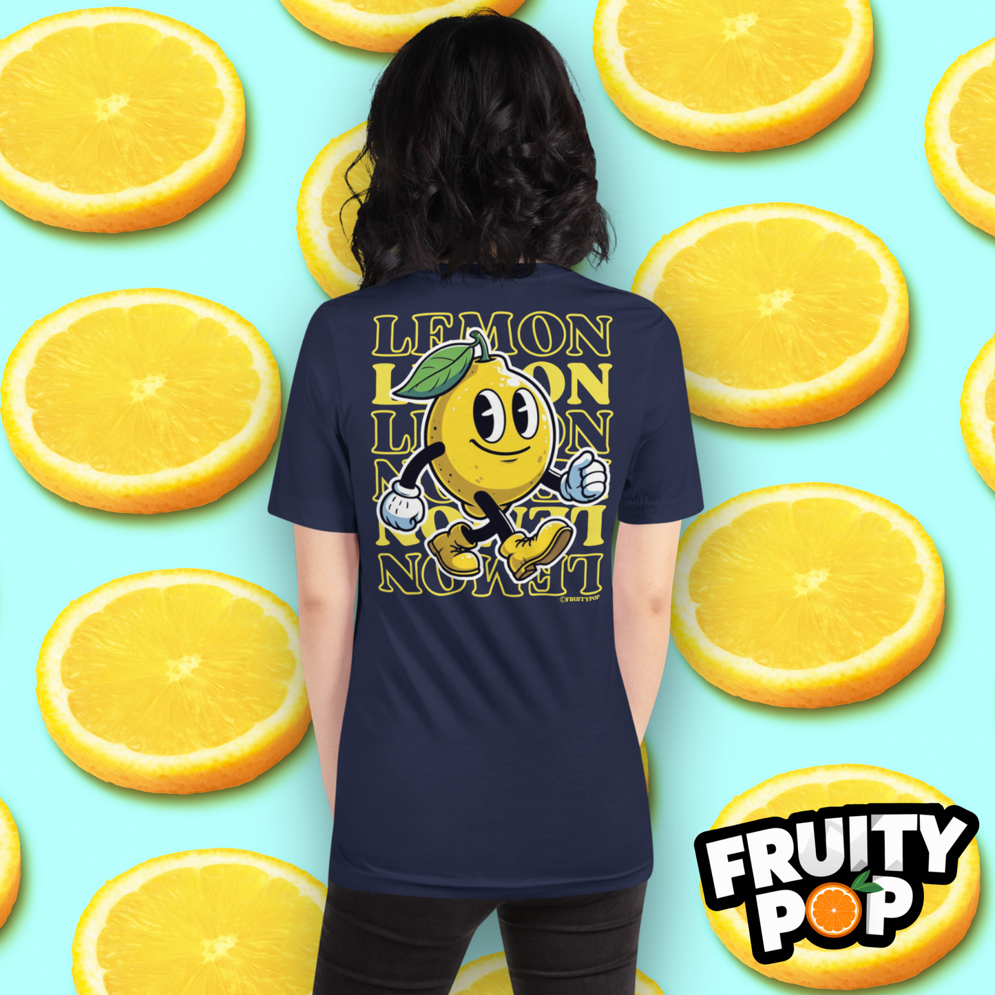 Embroidered Lemon Lenny- Hollow Lemon Lemon Lemon