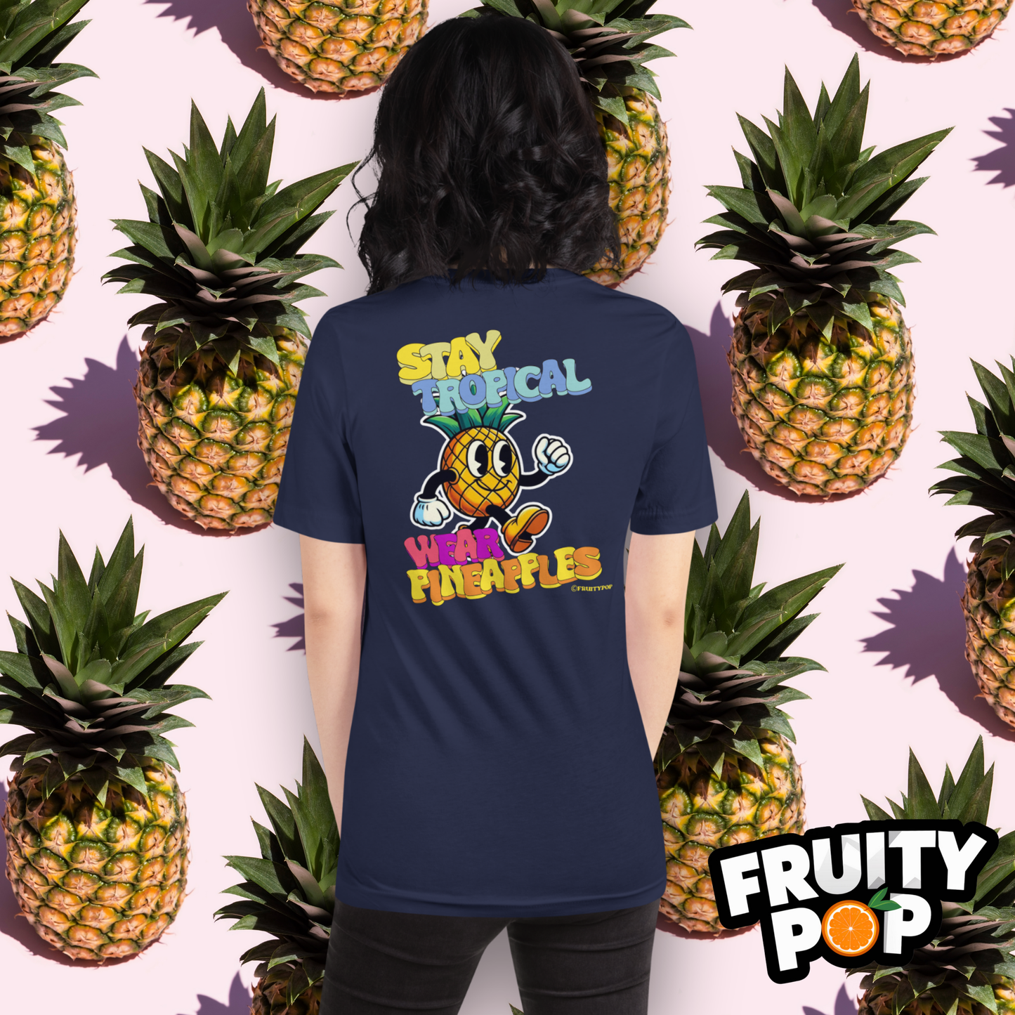 Pineapple Perry- Stay Tropical Wear Pineapples