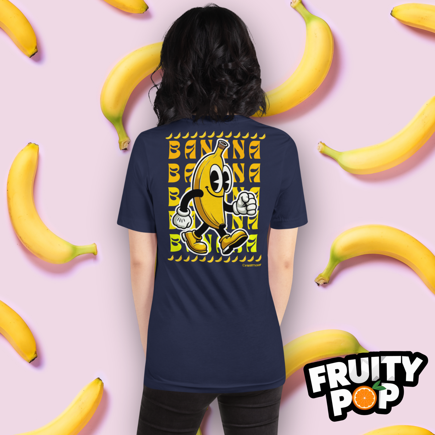 Embroidered Banana Billy- BANANA BANANA BANANA