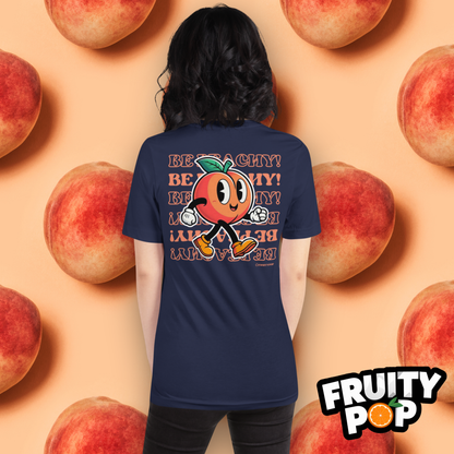 Embroidered Peach Pete- Hollow Be Peachy Be Peachy