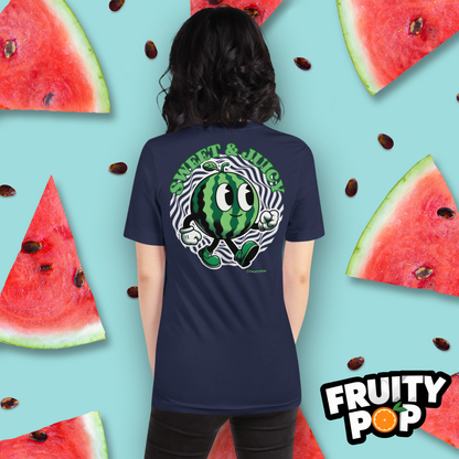 Embroidered Melon Max- Sweet & Juicy Wavy Illusion