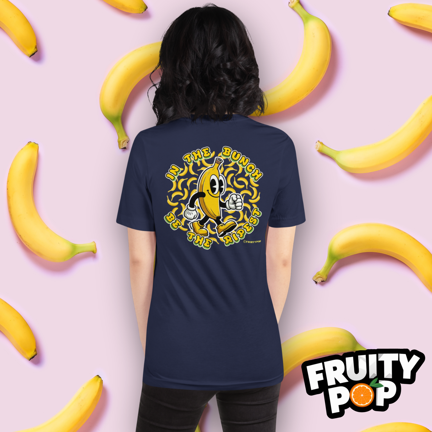 Embroidered Banana Billy- In The Bunch Be The Ripest