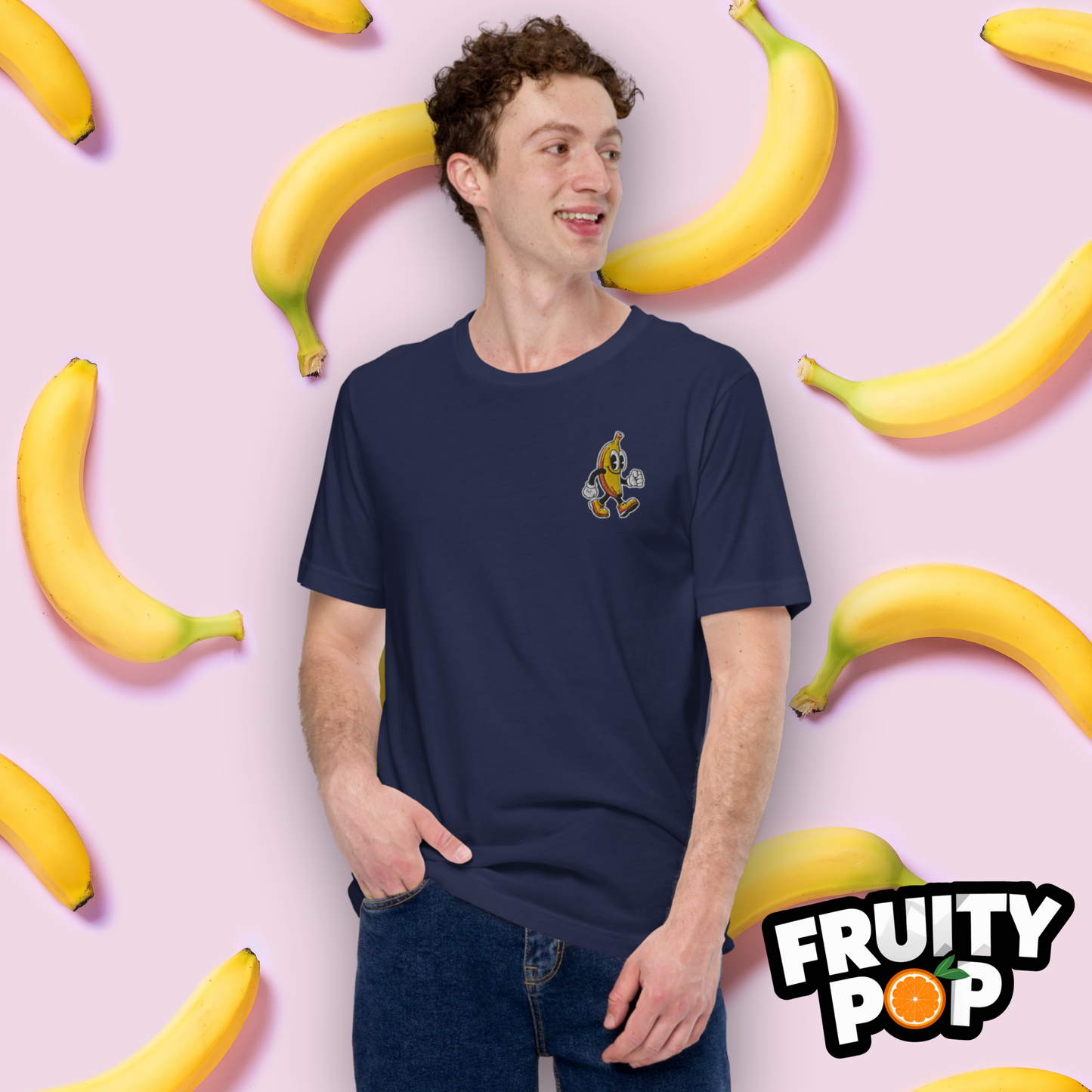 Embroidered Banana Billy- In The Bunch Be The Ripest