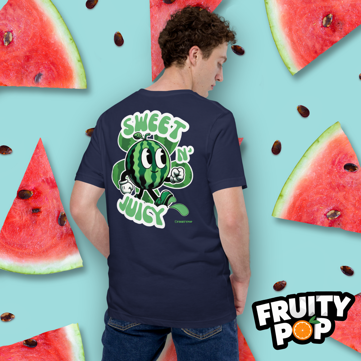 Embroidered Melon Max- Sweet N' Juicy Melon Flower