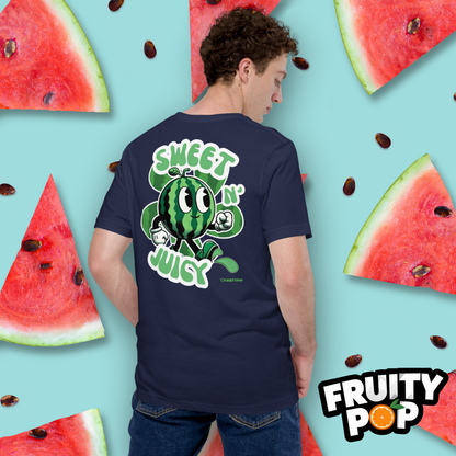Embroidered Melon Max- Sweet N' Juicy Melon Flower