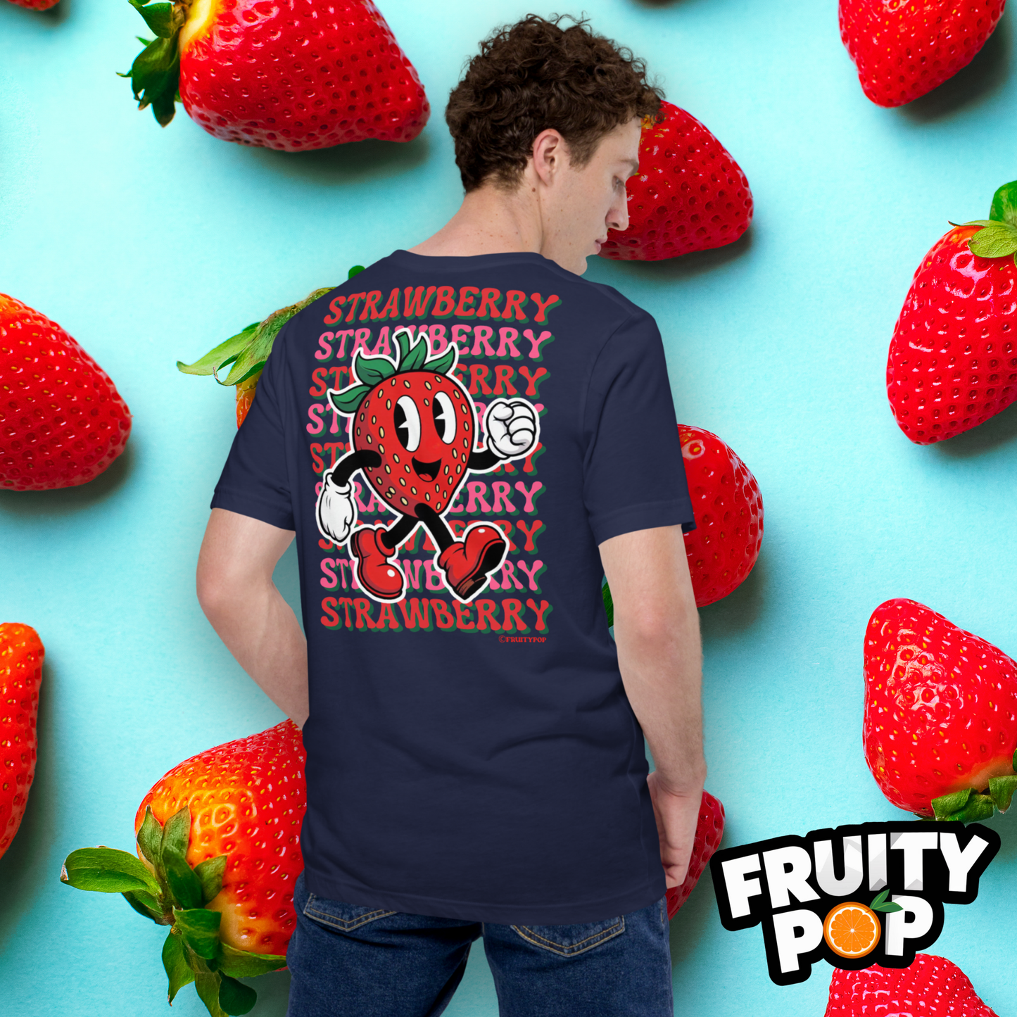 Embroidered Strawberry Stan- STRAWBERRY STRAWBERRY STRAWBERRY