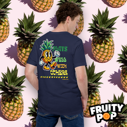 Embroidered Pineapple Perry- Plays Well With Others