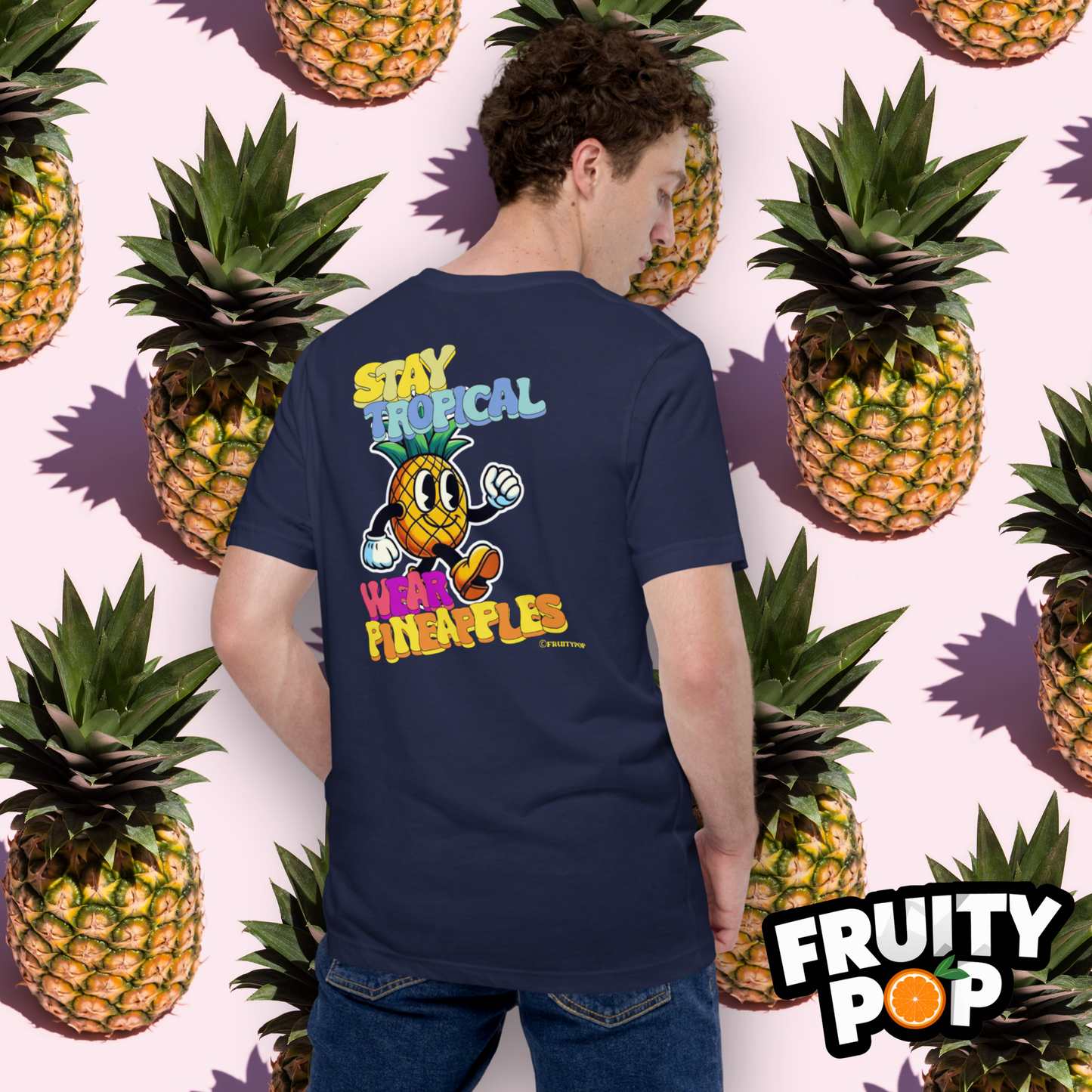 Pineapple Perry- Stay Tropical Wear Pineapples