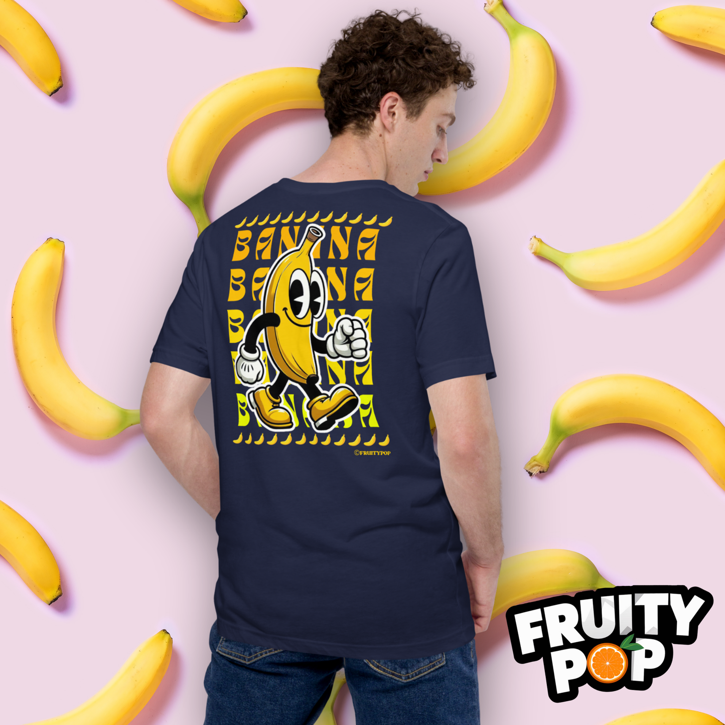 Embroidered Banana Billy- BANANA BANANA BANANA