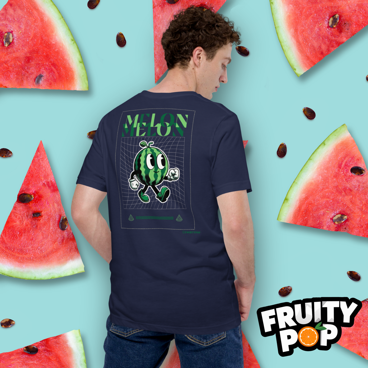 Embroidered Melon Max- Melon Melon Futuristic