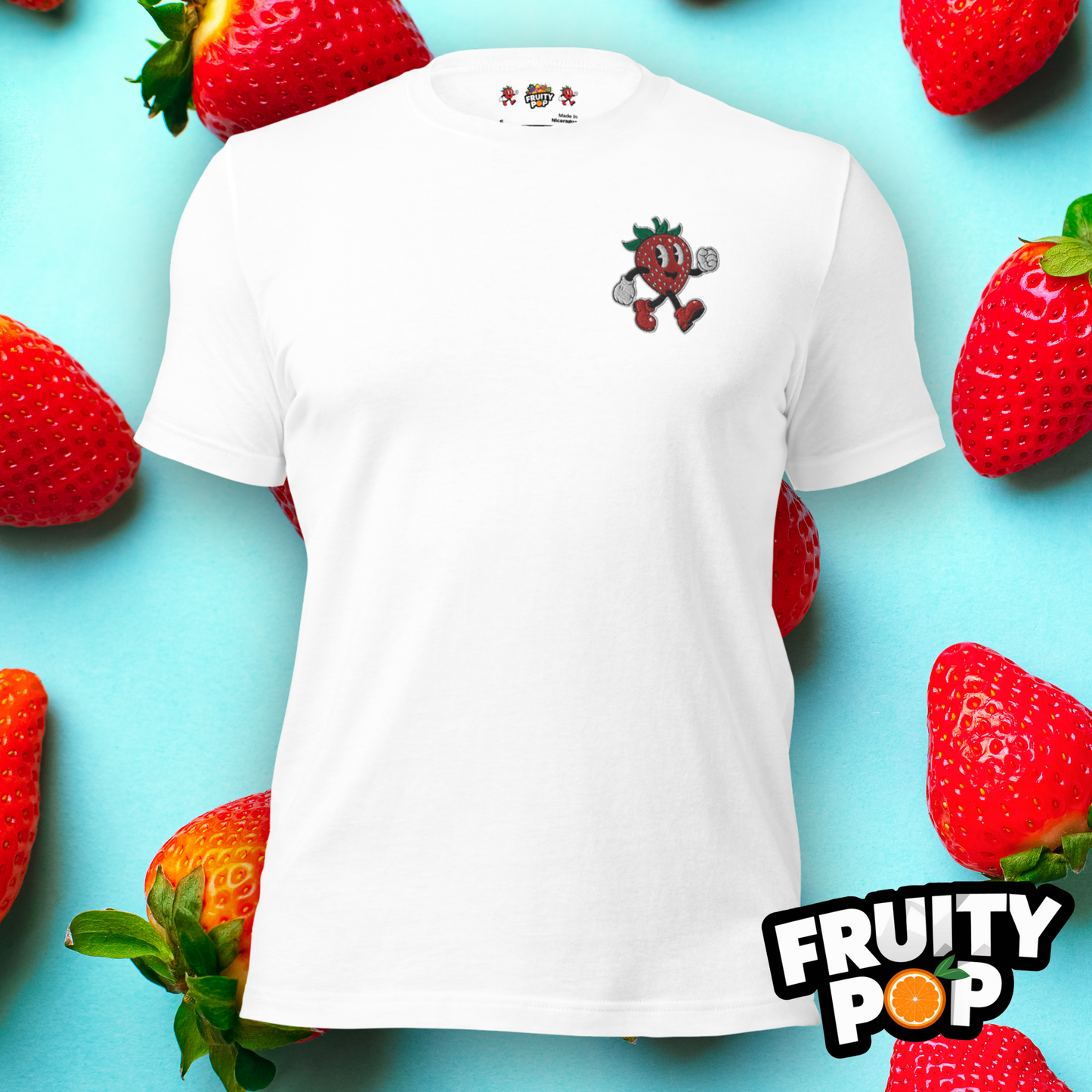 Embroidered Strawberry Stan- STRAWBERRY STRAWBERRY STRAWBERRY