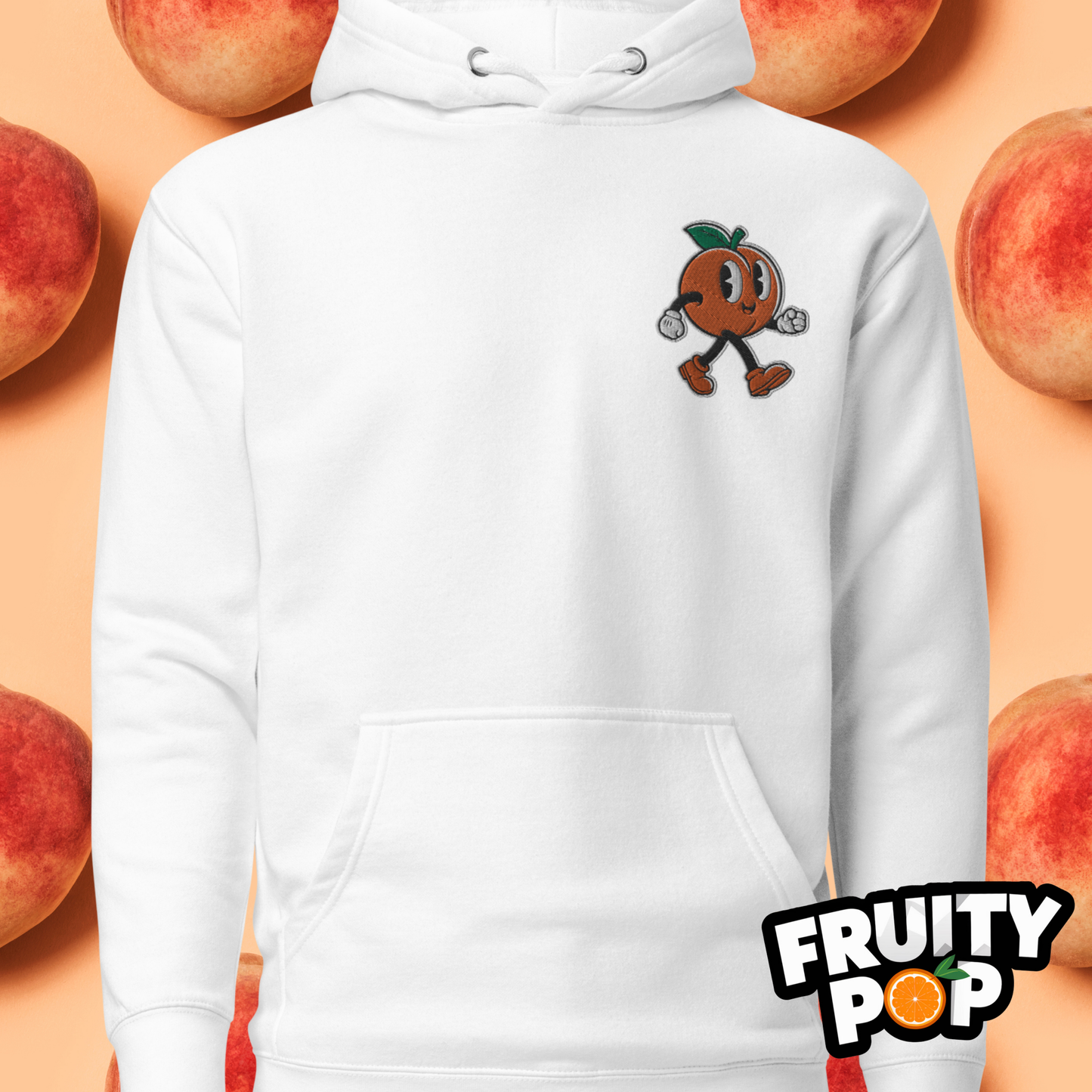 🍑 Peach Pete- PEACH PEACH PEACH Unisex Pullover Hoodie 🍑