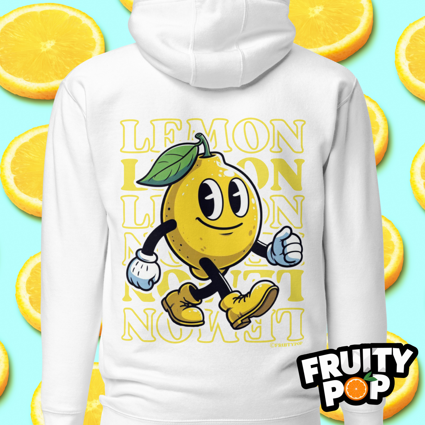 🍋 Lemon Lenny- Hollow Lemon Lemon Lemon Unisex Pullover Hoodie 🍋