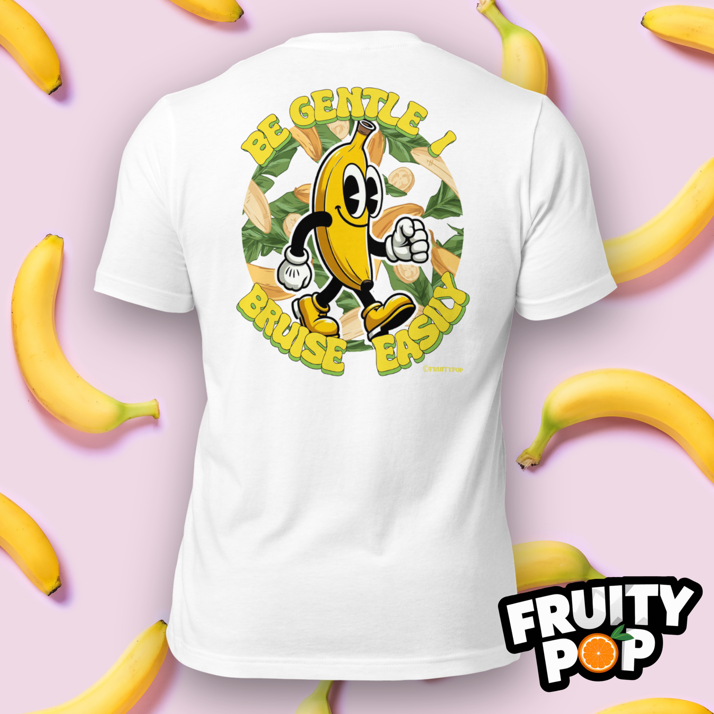 Embroidered Banana Billy- Be Gentle I Bruise Easily