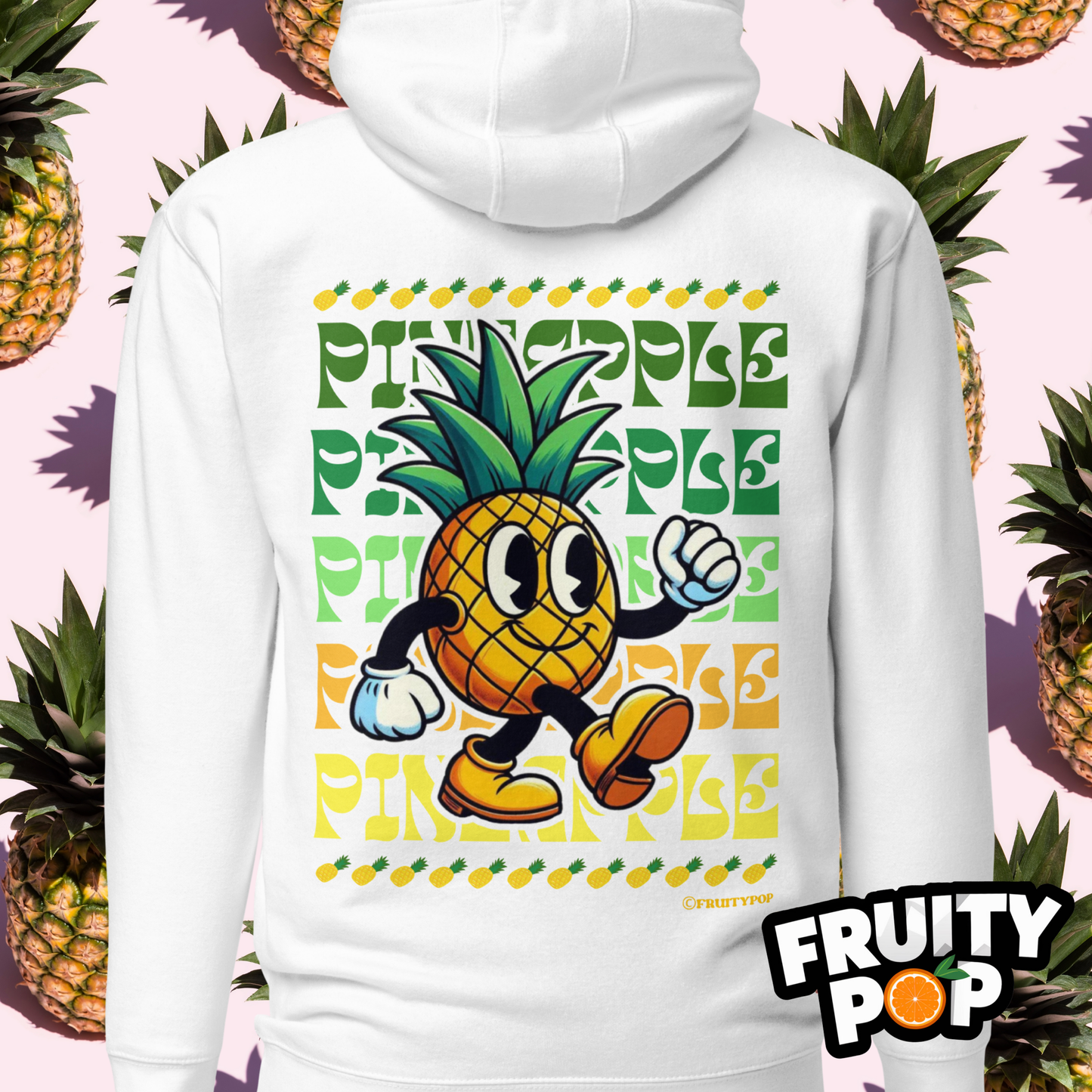 🍍 Pineapple Perry- PINEAPPLE PINEAPPLE PINEAPPLE Unisex Pullover Hoodie 🍍