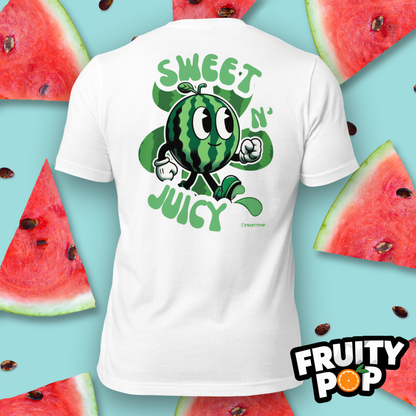 Embroidered Melon Max- Sweet N' Juicy Melon Flower