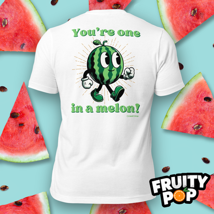 Embroidered Melon Max- You're One In A Melon!