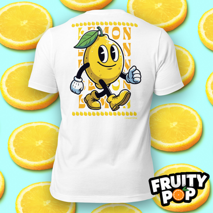 Embroidered Lemon Lenny- LEMON LEMON LEMON