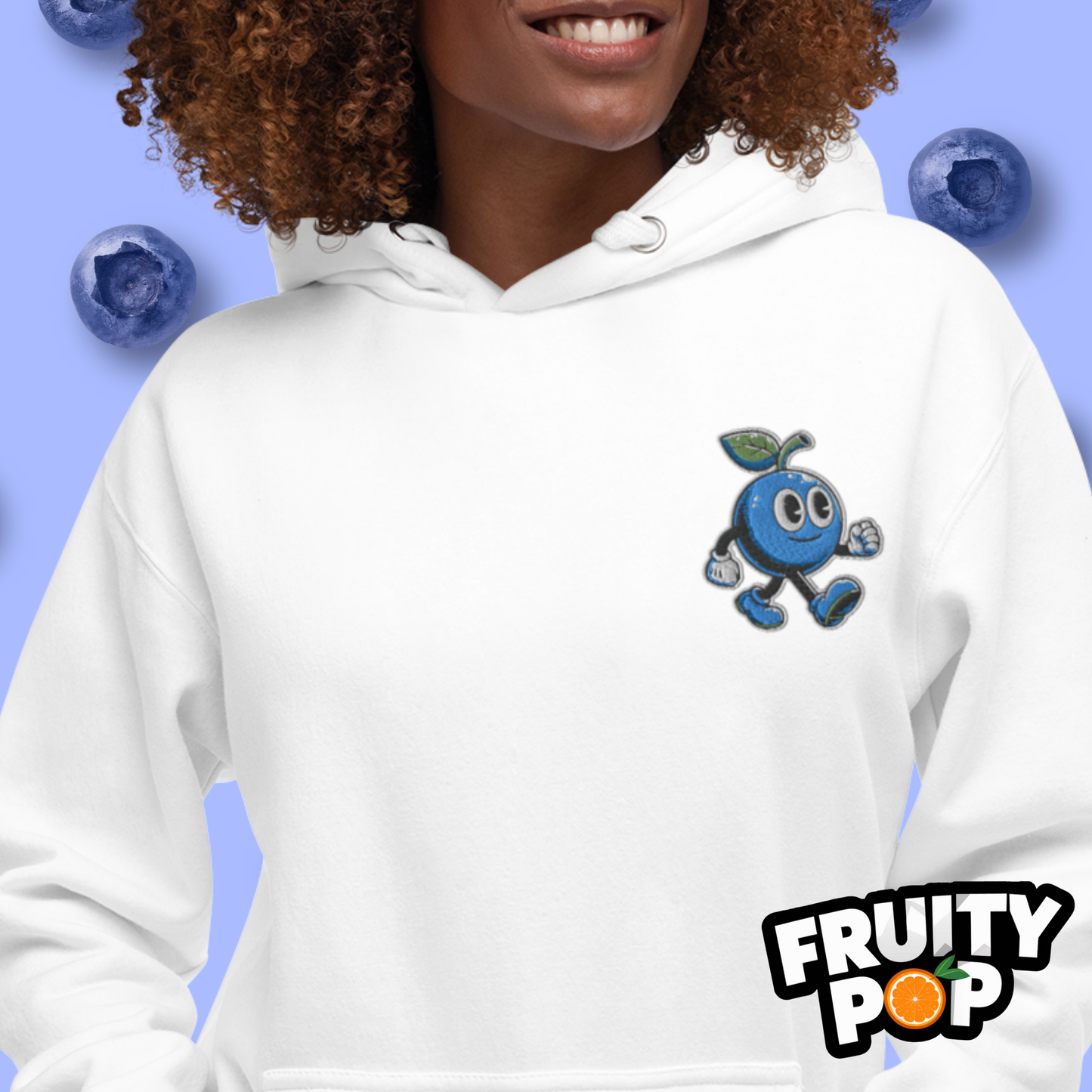 🍒💙 Blueberry Blake - I Wuv You Berry Much Kennedy Edition Unisex Pullover Hoodie 🍒💙