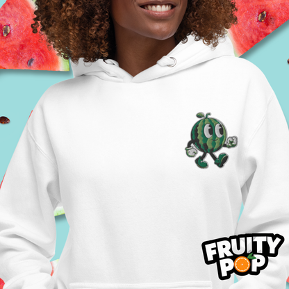 🍉Melon Max- Sweet N' Juicy Circle Illusion Light Unisex Pullover Hoodie 🍉