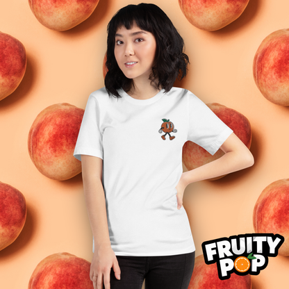 Embroidered Peach Pete- Hollow Be Peachy Be Peachy