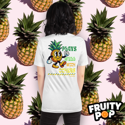 Embroidered Pineapple Perry- Plays Well With Others