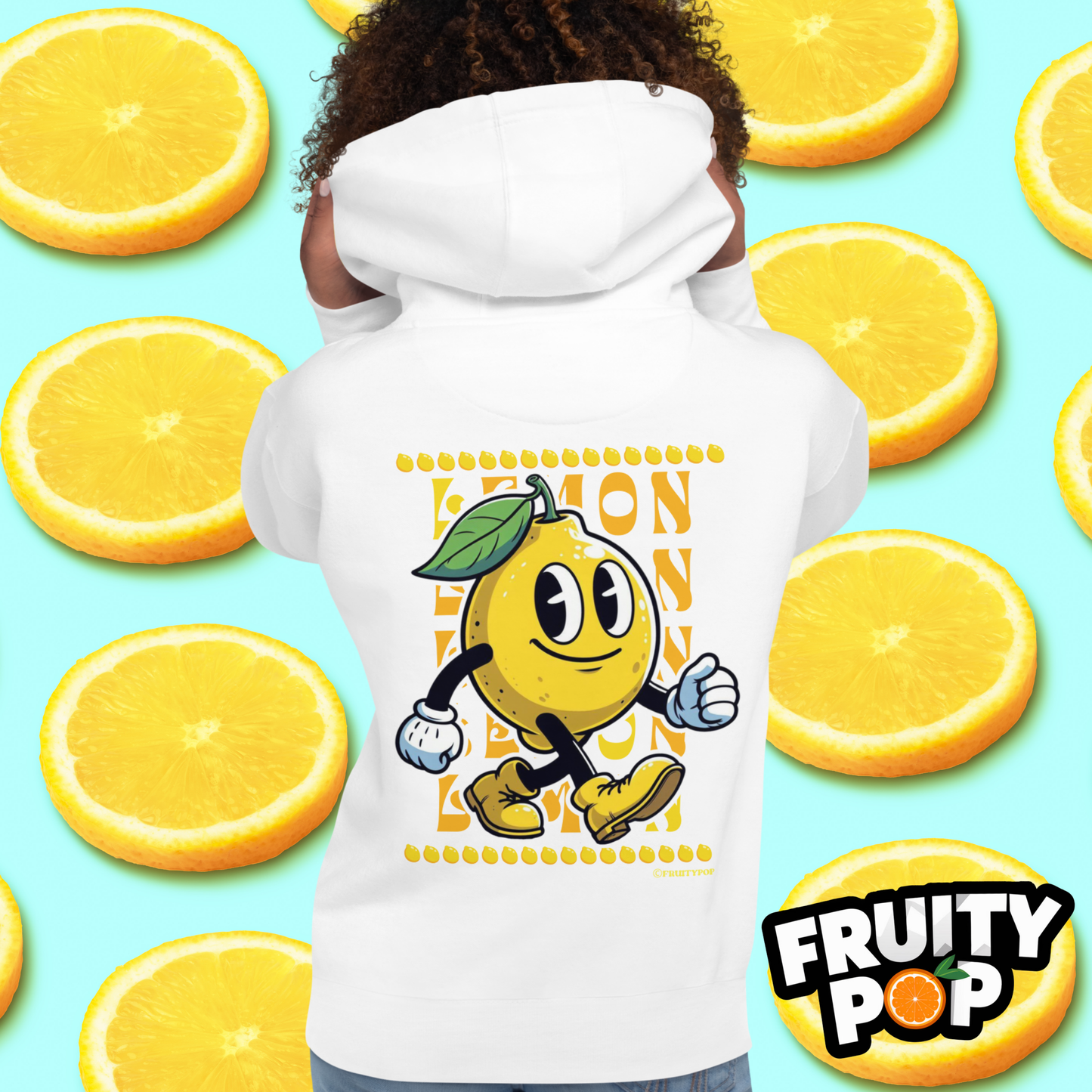 🍋 Lemon Lenny- LEMON LEMON LEMON Unisex Pullover Hoodie 🍋