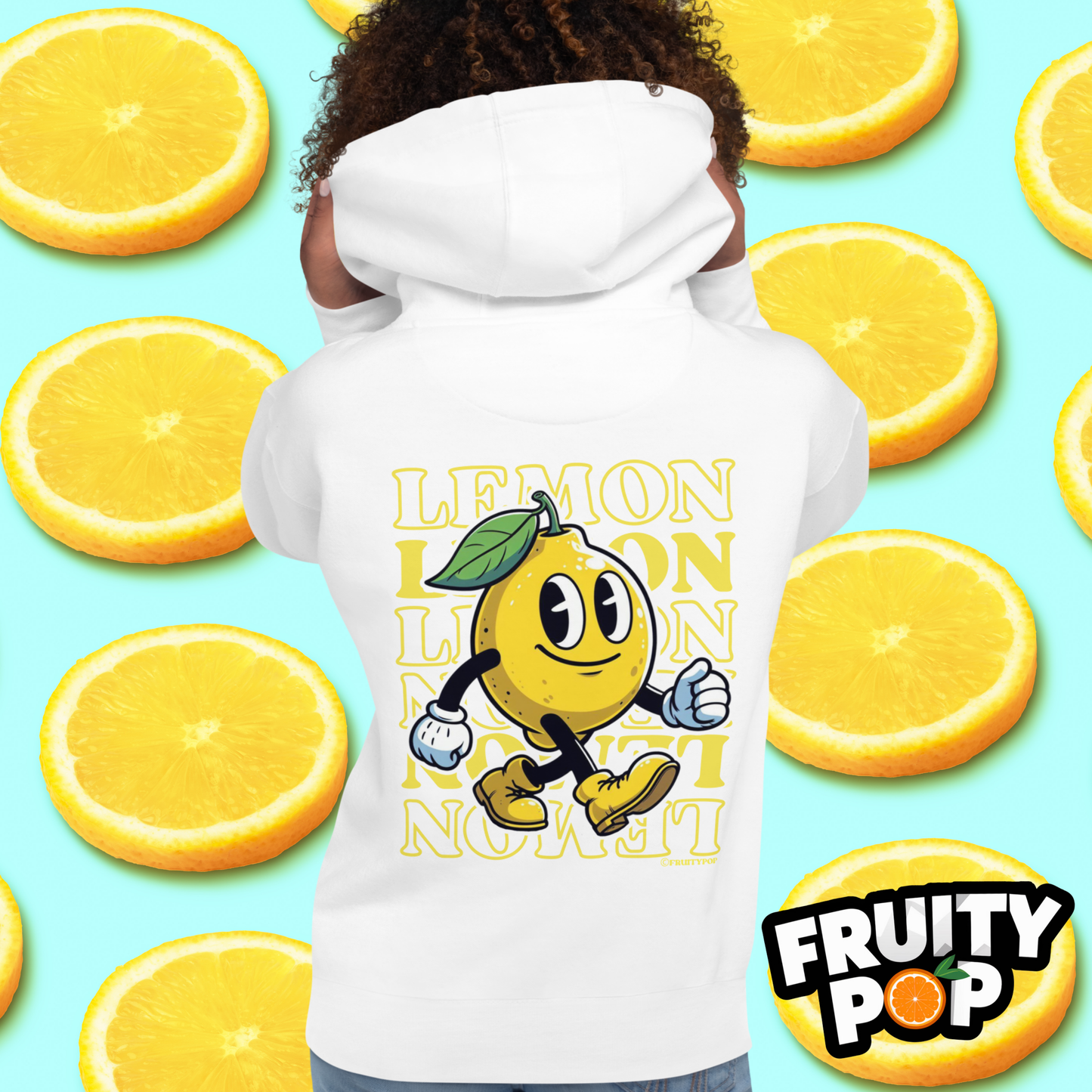 🍋 Lemon Lenny- Hollow Lemon Lemon Lemon Unisex Pullover Hoodie 🍋